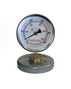 Ofentür-Thermometer 0°C – 500°C