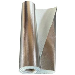 Aluminiumbeschichtetes E-Glas-Gewebe 550°C