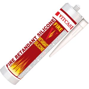 Feuerwiderstandsfähige Silikondichtmasse