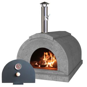 Holzbackofen – Tunnel-Pizzaofen für Garten 