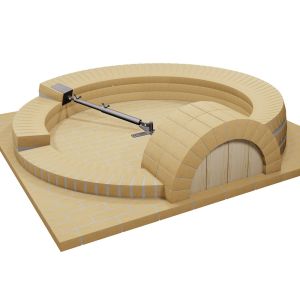 Pizzaofen Bausatz für Außeneinsatz