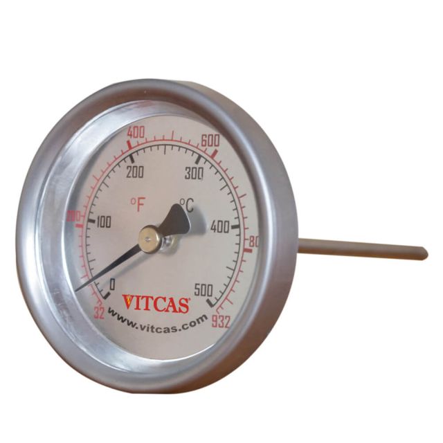 Sonde-Ofenthermometer 0°C – 500°C - VITCAS