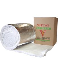 Bio-Dämmmatte mit Aluminiumfolie